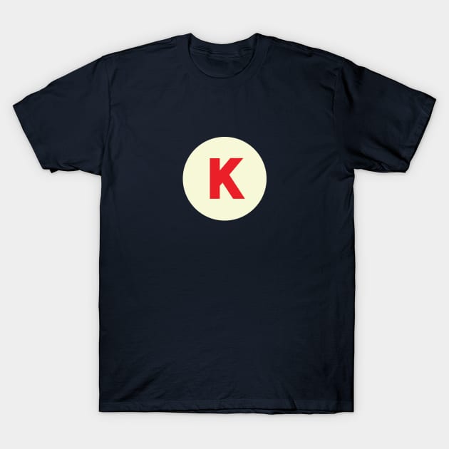 Vintage K Monogram T-Shirt by calebfaires